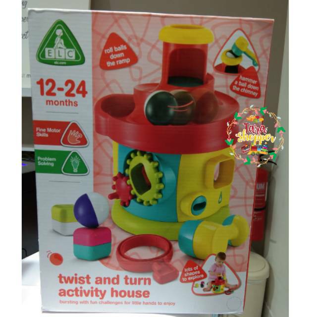 ELC twist and turn activity house