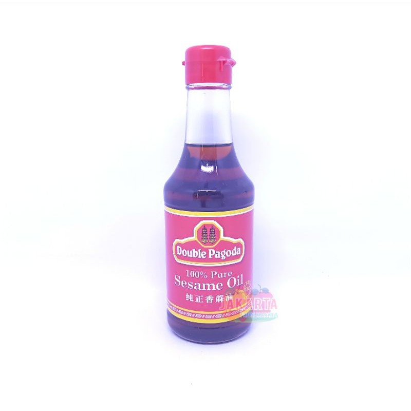 

(MINYAK WIJEN) DOUBLE PAGODA SESAME OIL 250ML