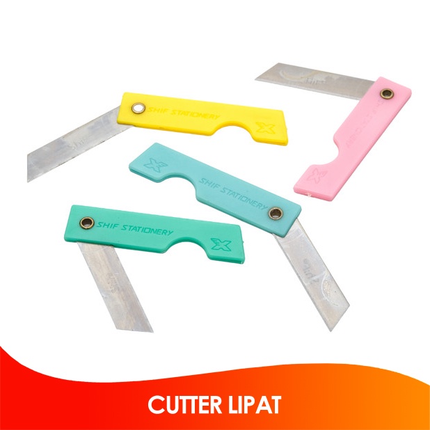 

Cutter Lipat Silet Kater Pisau Saku Mini Folding Knife Xianfeng D588