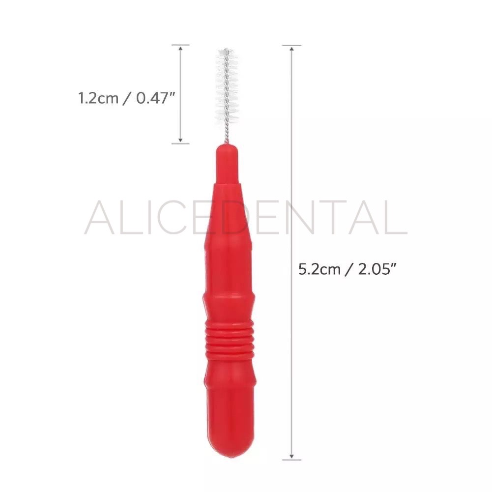 [Checkout Rp1000] Interdental brush sikat pembersih sela gigi ortho behel sikat gigi tooth pick dental floss