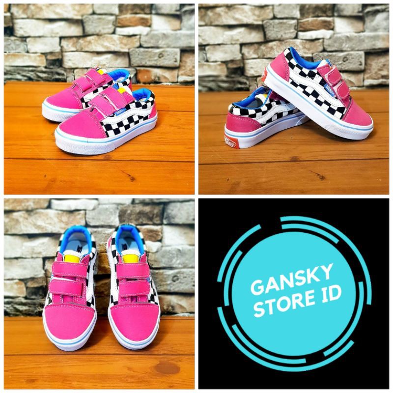 SEPATU VANS CATUR ANAK RAINBOW PREMIUM QUALITY VANS KIDS CATUR RAINBOW