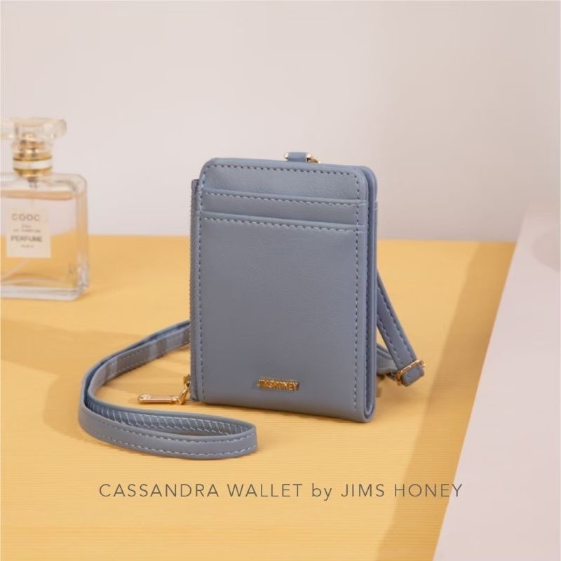 JIMSHONEY JH CASSANDRA WALLET (dompet tali panjang, lanyard wallet, dompet mini, dompet kartu)