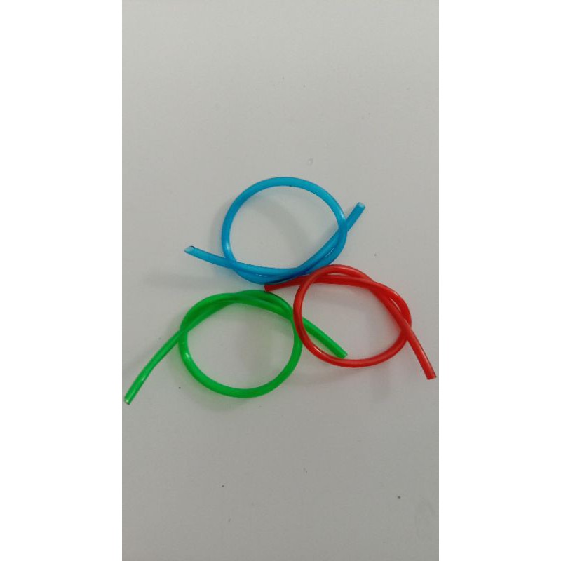 selang warna 1/8mm lubang selang di bawah sedotan limun