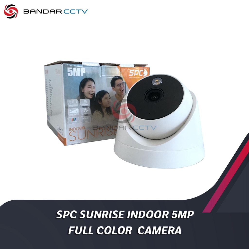 CCTV SPC Sunrise Indoor 5MP Full Color Camera