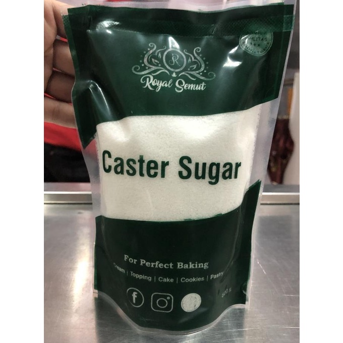 

Diskon Castor sugar 500 gram gula caster semi fine kastor kaster crystal semi Diskon