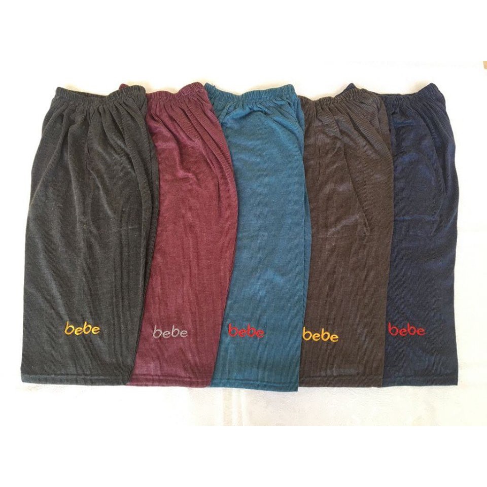 Celamis Bebe Pendek Salur | Daleman Gamis Bahan Kaos Celana Bermain