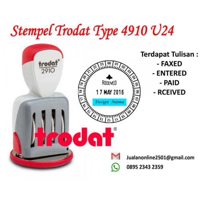 

Stempel trodat 2910