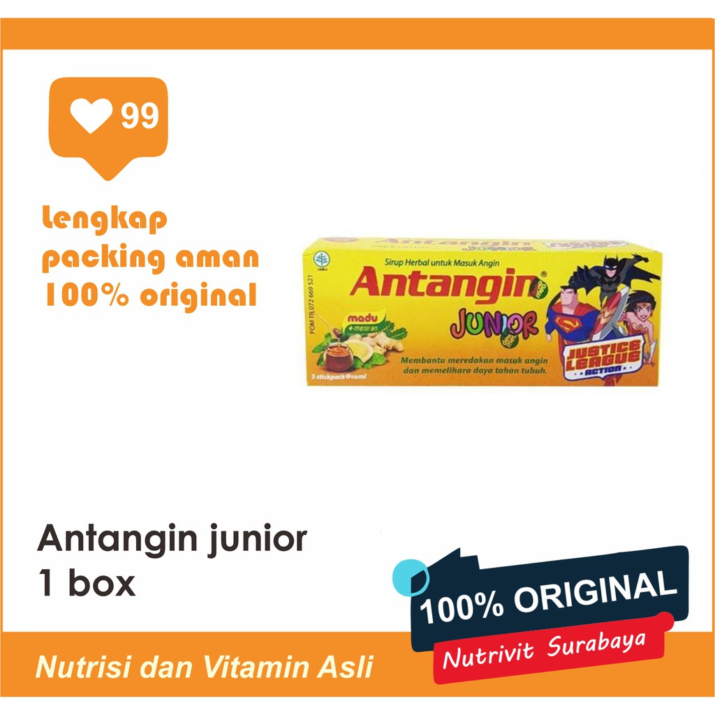 ANTANGIN JUNIOR 1 BOX (5 SACHET)