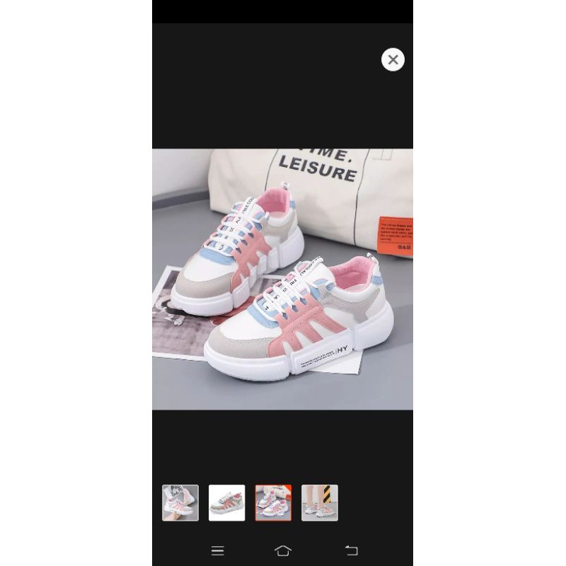 zora sepatu wanita sneakers