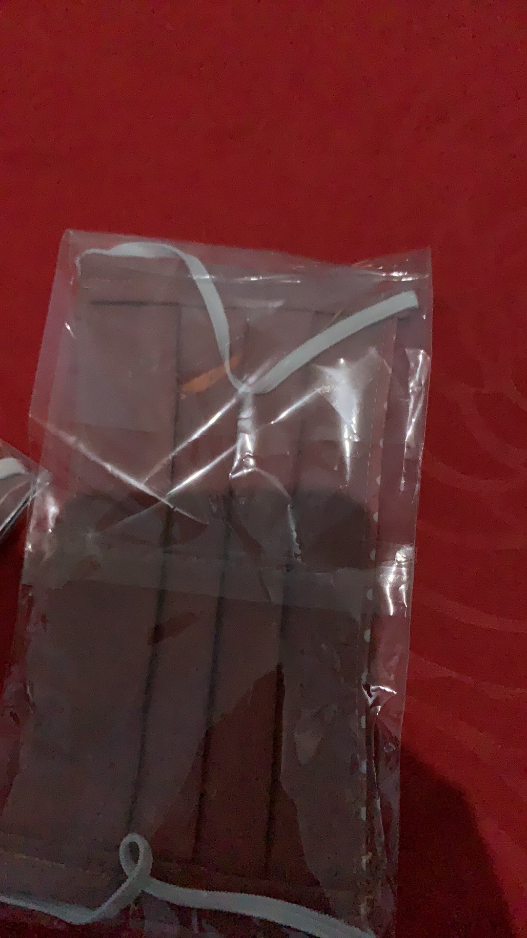 Set Pengait Dan Masker Kain Bahan Katun Jepang