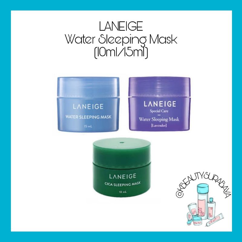 LANEIGE Water Sleeping Mask Blue / LANEIGE Cica Sleeping Mask