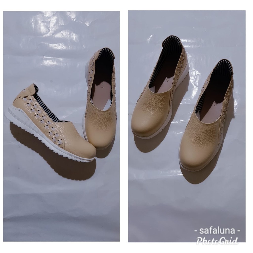 Sepatu asli kulit garut