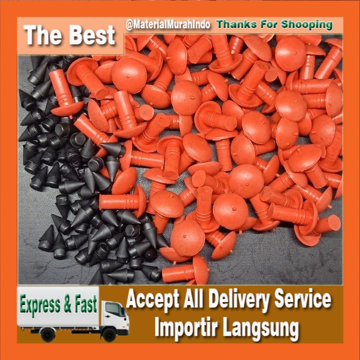 Karet Tambal Ban Tubeless Payung - Tambal Payung Refill 80Pcs