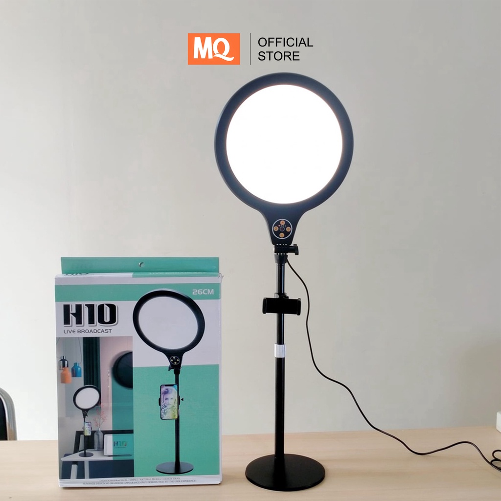 MQ Ringlight 26cm Live Broadcast Professional Live Stream Desktop Beauty Fill Light 26CM