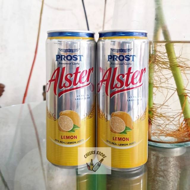 PROMO ORIGINAL ASLI ORI Murah Bir Beer Prost Lager Alster Rasa Lemon Can Kaleng 330 ml 330ml Minuman