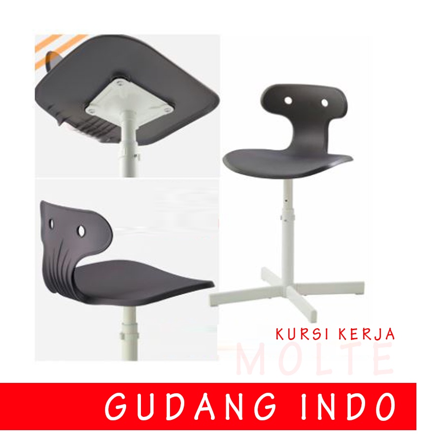 MOLTE KURSI utk MEJA KERJA / Kursi meja kerja BANGKU KERJA