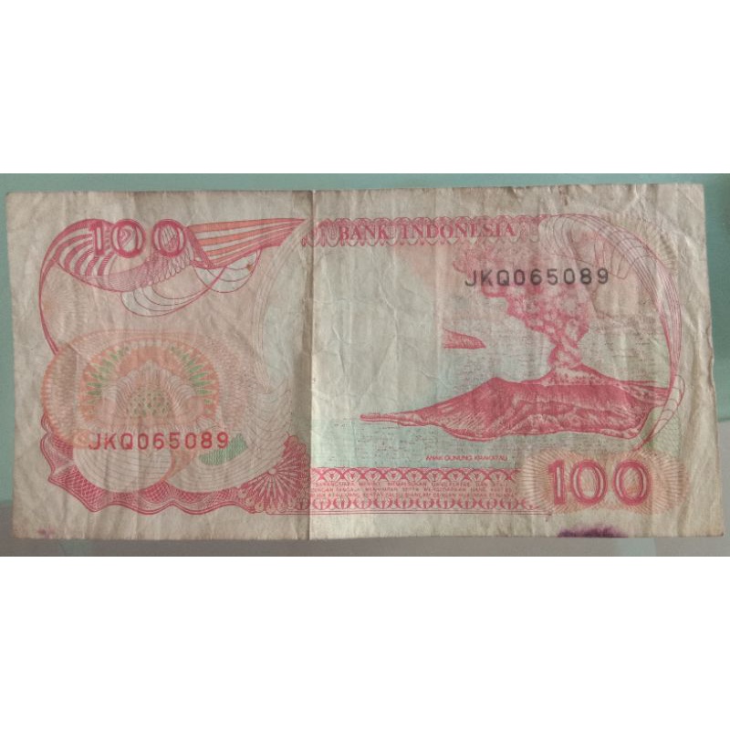 Uang Kertas Jadul 100 Rupiah/uang kertas Edisi Tahun 1992