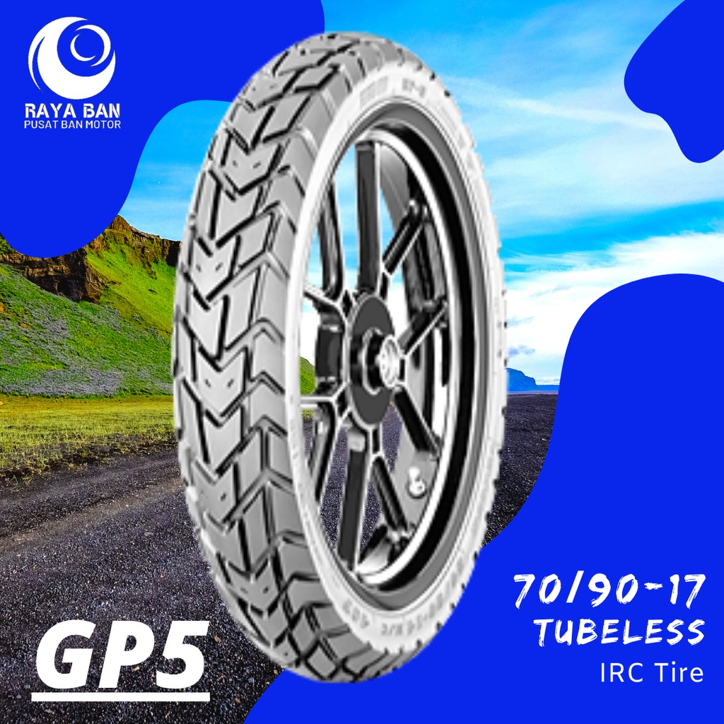 Ban Motor IRC GP5 70/90-17 TL