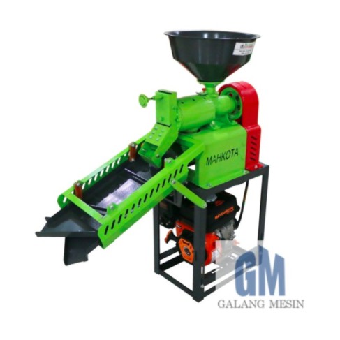 ALAT MESIN GILINGAN PADI MAHKOTA KD-580 S MINI PORTABLE PENGGILING DEDAK BEKATUL RICE MILL