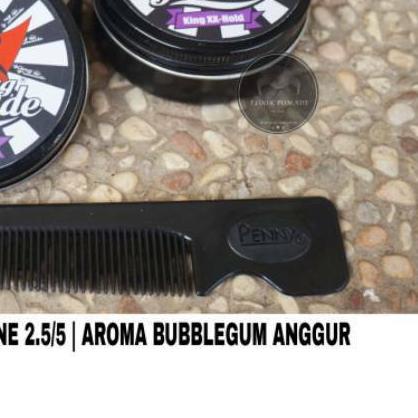 ● [] KING POMADE MINI XX HOLD AROMA BUBBLEGUM ANGGUR ➨