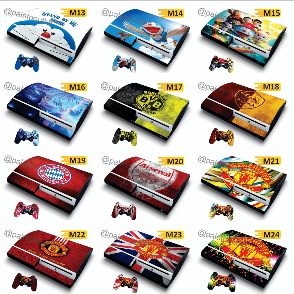 Garskin ps3 slim ps3 fat ps3 super slim ps3 custom