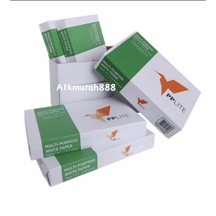 

Kertas PP Lite F4 75 gram/HVS/Fotocpy Paper/ Isi 1 Rim