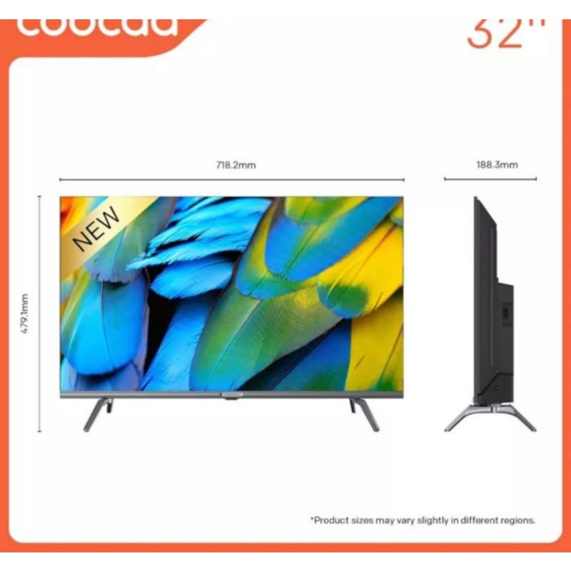 LED TV Coocaa 32S7G 32 inch Digital Smart Android TV