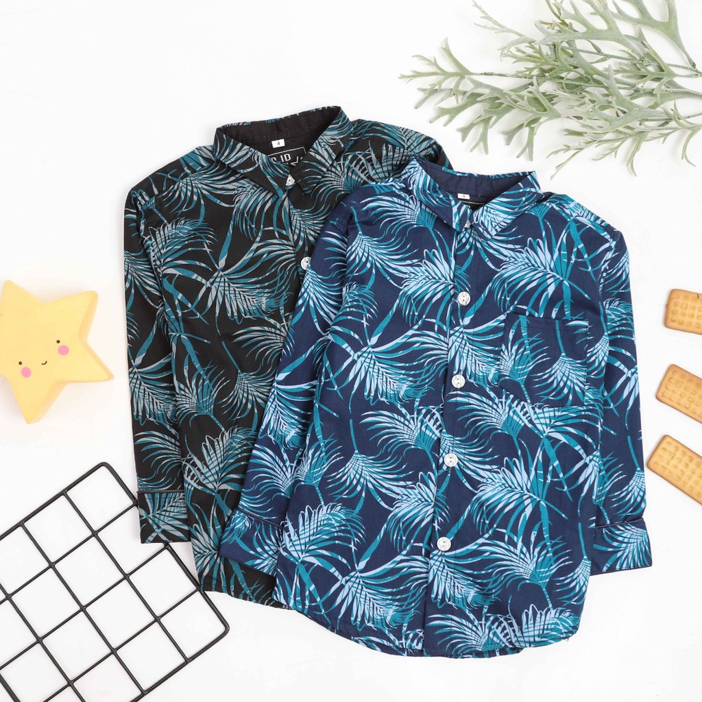 AMSPRO - Kemeja anak laki-laki / kemeja anak lengan panjang / kemeja motif anak / kids kyky