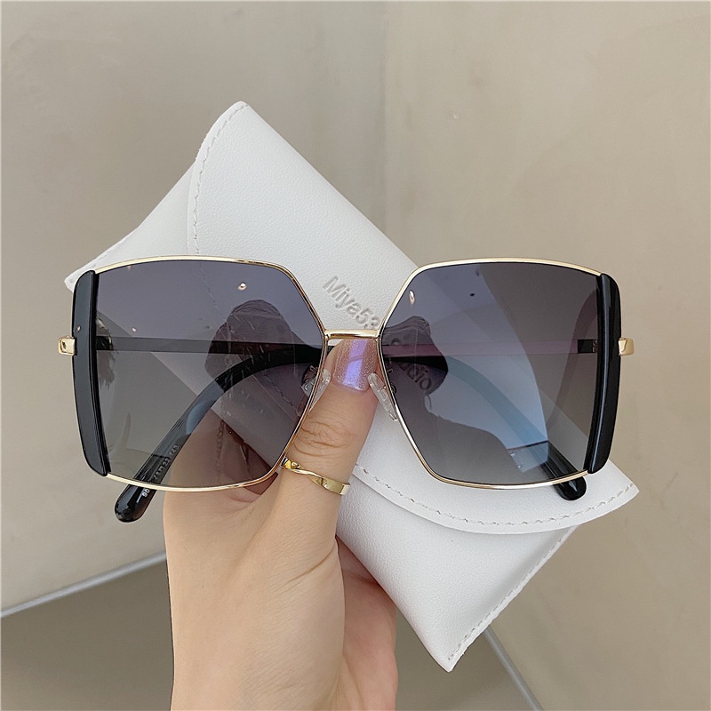 Ladies Personality Retro Sunglasses Advanced Street Shooting Fashion Driving UV Protection