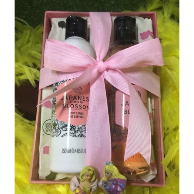seserahan nikah the body shop japanese cherry blossom / japanese cherry blossom the body shop