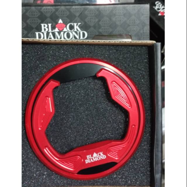 Tutup tangki Nmax black diamond