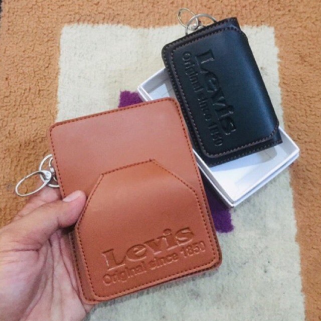 dompet kunci kendaraan kulit sintetis lokal model susun #dompet #dompetkunci #tempatkunci #keyholder