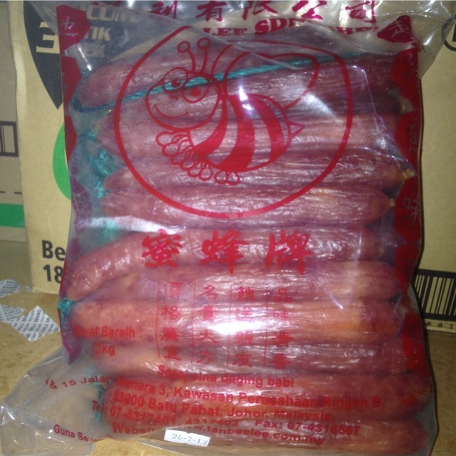 

sosis babi/lapjiong/kuanjiang