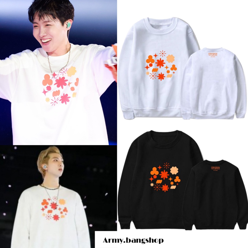 Sweater BTS Permission to Dance in Seoul Logo Besar