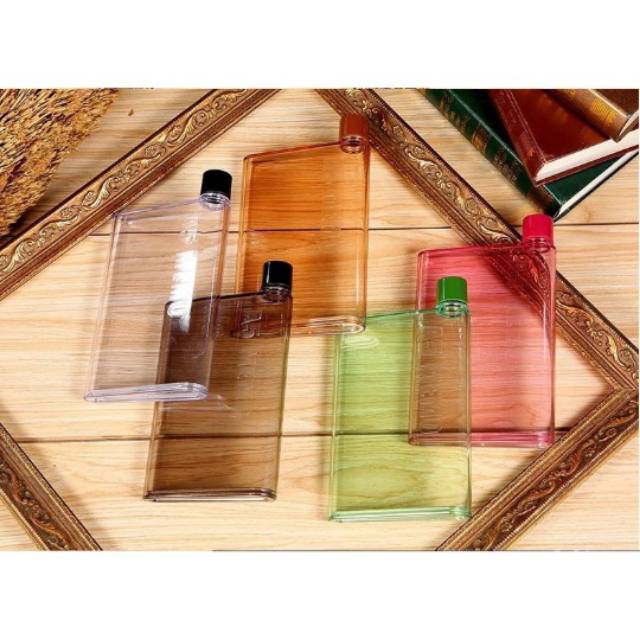 A5 MEMO WATER BOTTLE BLACK