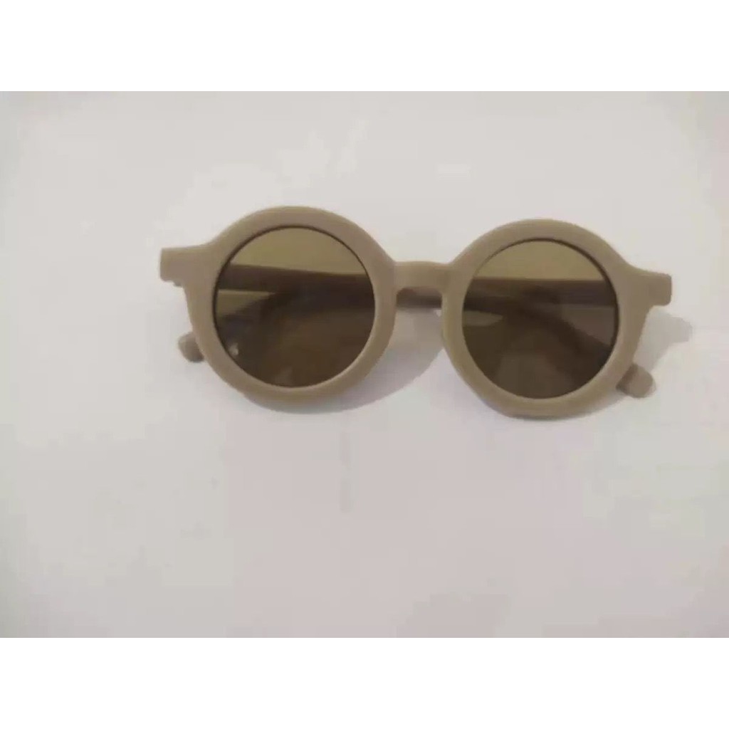 DS KA-55 Kacamata Anak New Trend/Fashion Anak Terbaru Model Bulat Unisex High Quality Import Style Korea-KA-55/Grey