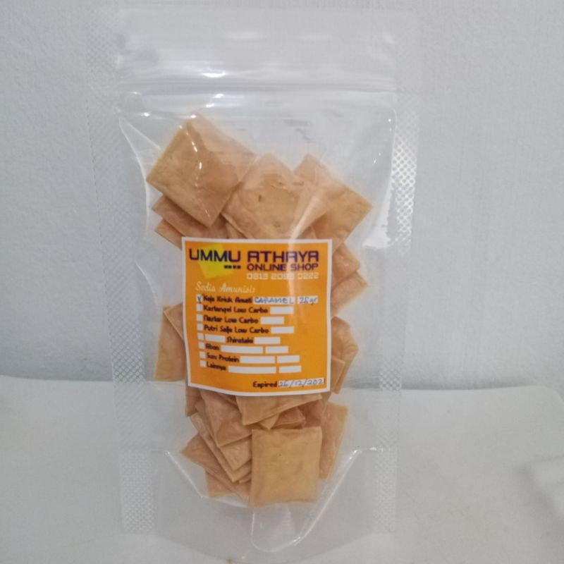 

CEMILAN KEJU KRIUK PANGGANG DEBM | KETO 25GR