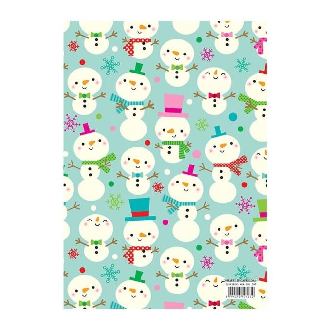 

[COD] Capricorn Design Kertas Kado Natal / Christmas Giftwrap GWC 367 isi 6 [COD]