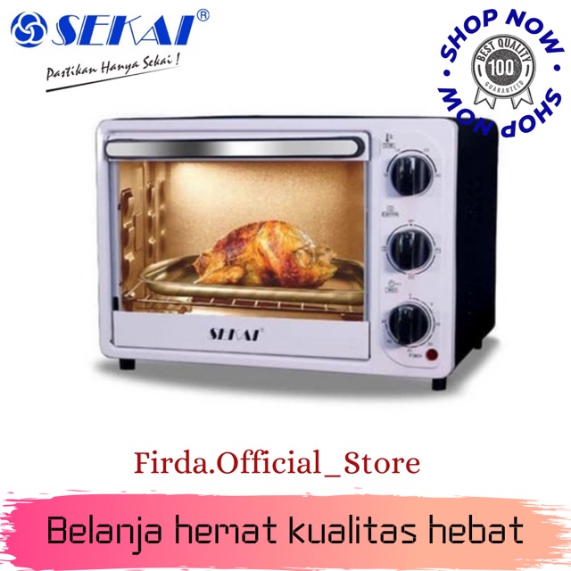 Sekai OVEN Listrik 180 Oven LOW WAT (ORI 100%) GARANSI RESMI