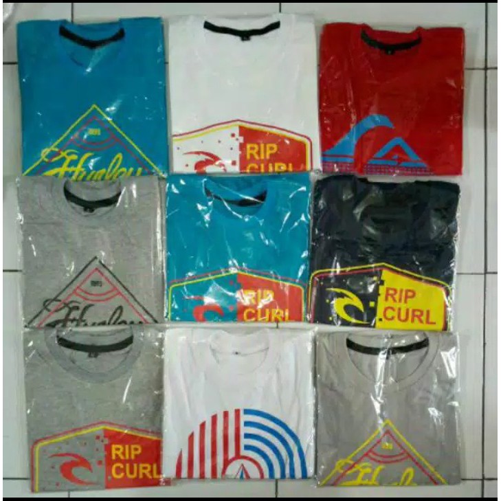 Kaos distro surfing anak 1-8th kaos anak laki laki