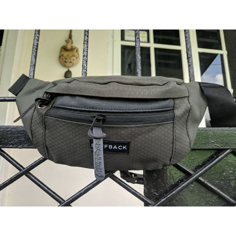 Tas Salempang/waistbag  Anti air Gardio cordura buffbac original