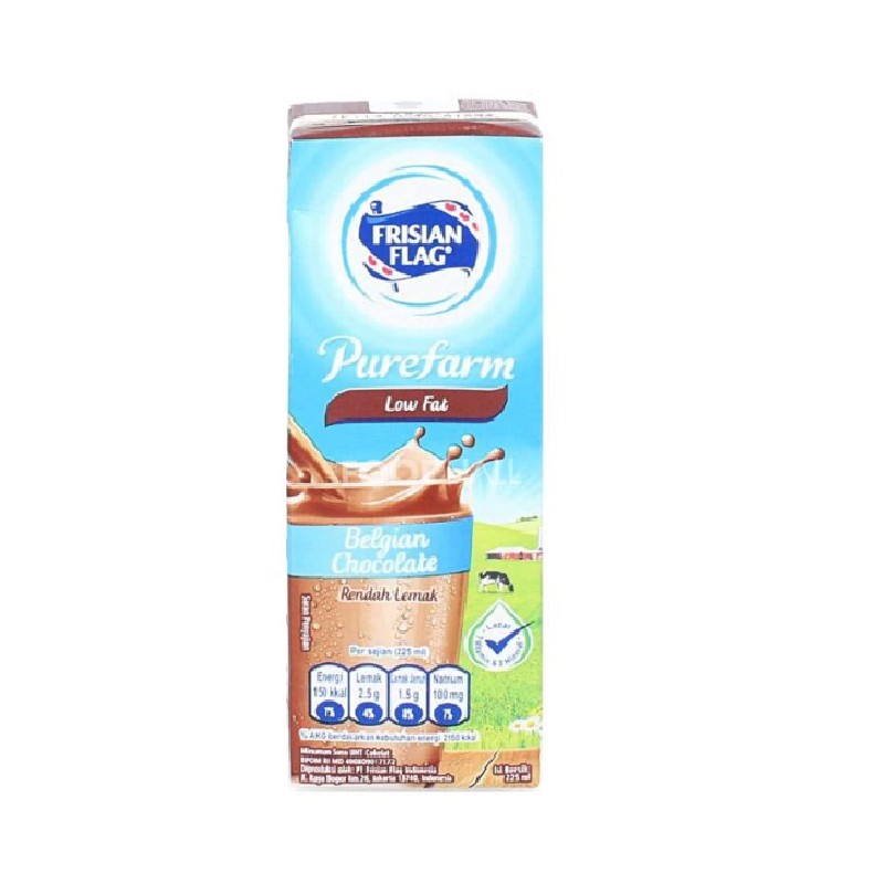 

Frisian Flag Low Fat Belgian Chocolate Kemasan 225ml