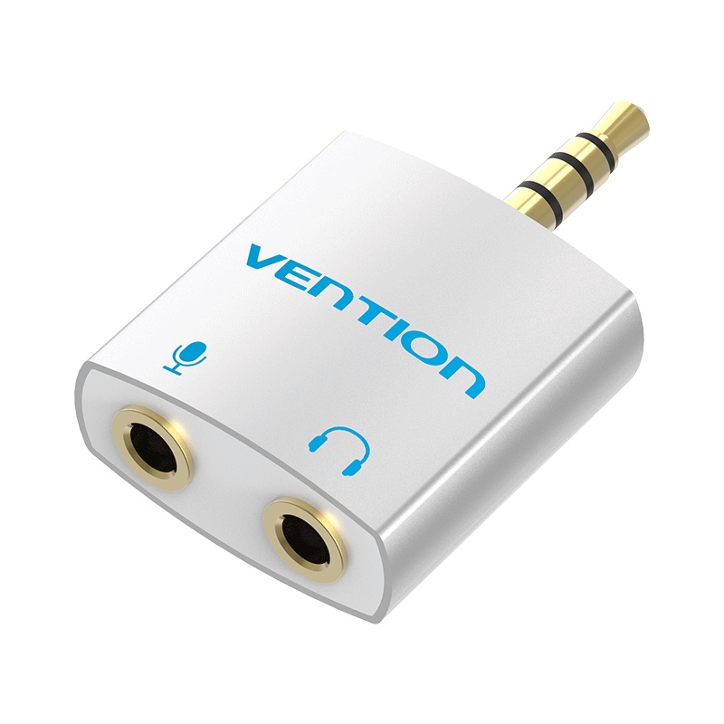 Vention Splitter Audio 3.5mm Jack Audio Connector Adapter with Mic Earphone