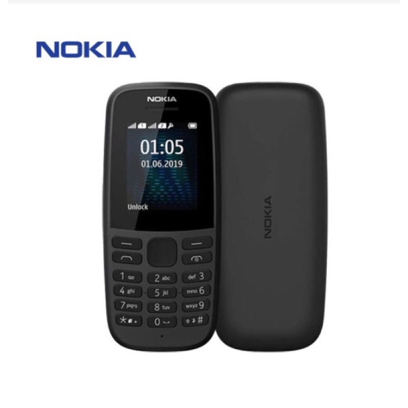 NOKIA 105 4TH EDITION 2019 HP DUAL SIM BAHASA INDONESIA