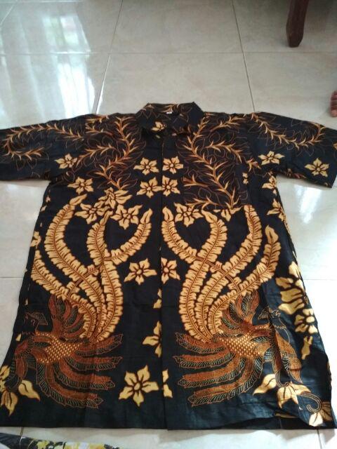 Kemeja Batik Pria Lengan Panjang Pekalongan Motif Terlaris Ready Seragam