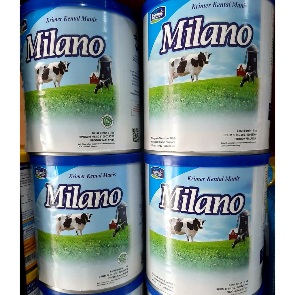 Susu Kental Manis (SKM) cap  MILANO 1 KG