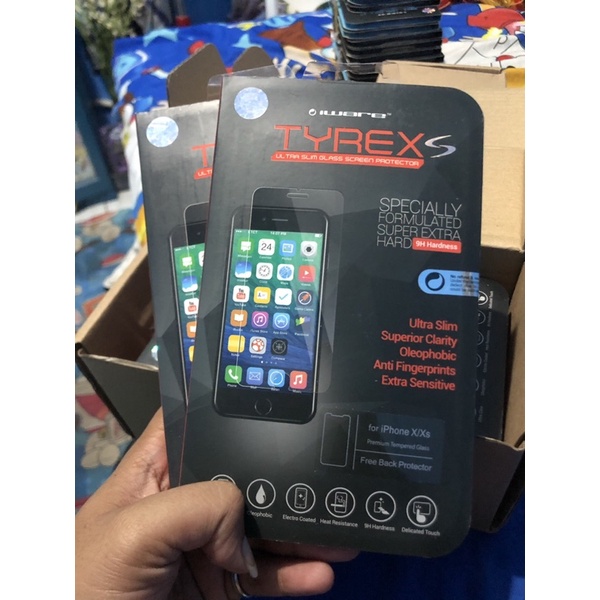 TEMPERED GLASS TYREX S IPHONE X/XS