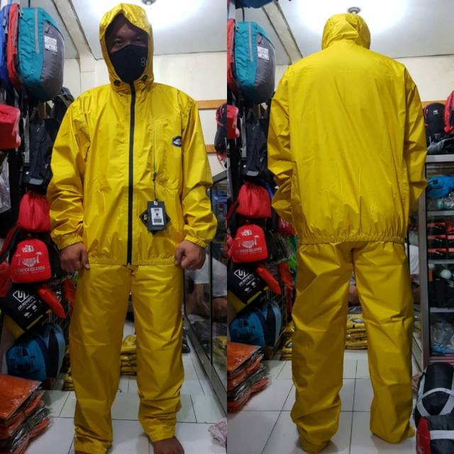 Jas hujan rain coat makalu Goretex original