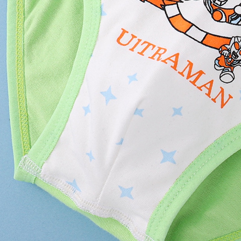 3PCS/Set Boy Panties Anak-anak Lucu Katun Lembut CD Kartun