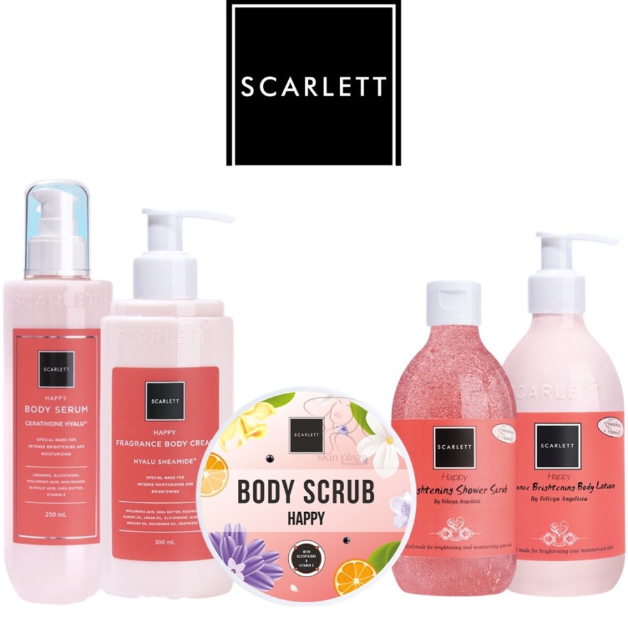 BPOM Scarlett Whitening Series Paket Lengkap - All Varian Original